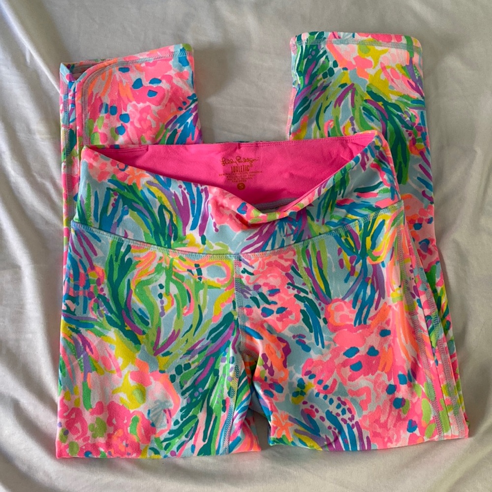 Lilly Pulitzer cropped luxletic leggings